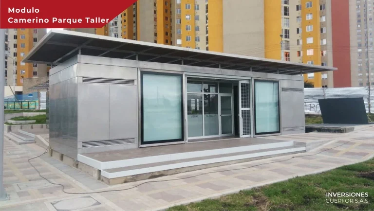 modulo camerino parque taller