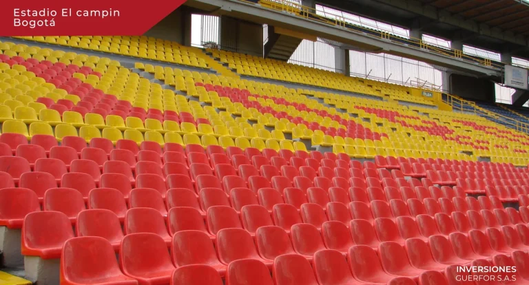 silleteria del estadio el campin